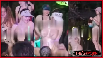 ไทยxxx แก้ผ้าเต้น แก้ผ้าวันสงกรานต์ เต้นโชว์นม หลุดไทย